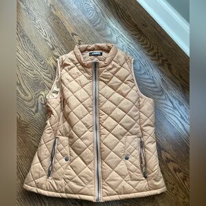 Argstar Camel Quilted Vest